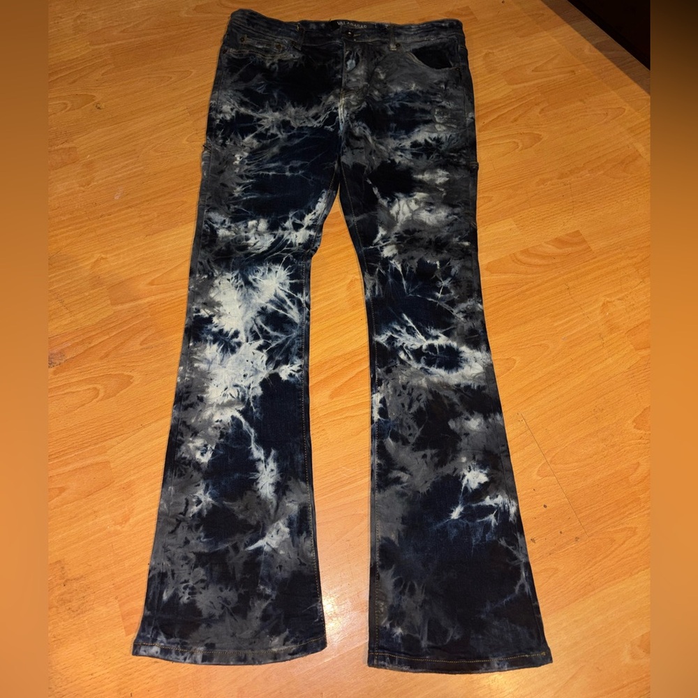 Valabasas Tie-Dye Flared Jeans Size 36